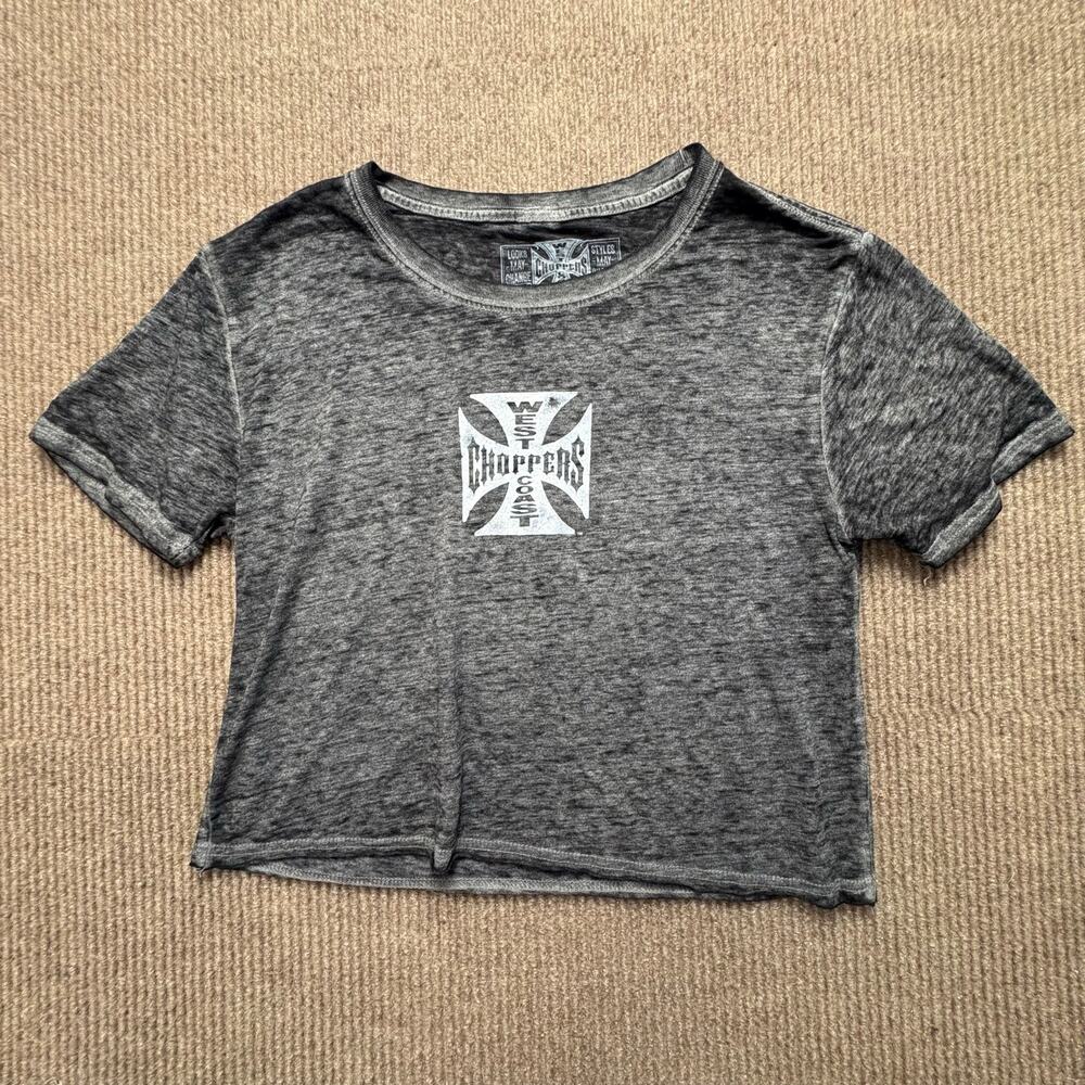 Vintage West Coast Choppers Women’s Cropped Tee size XS